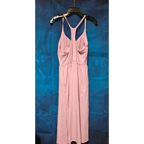 WOMEN'S SIZE LARGE HALARA RACERBACK SUN DRESS LAVENDER - Picture 2 of 6
